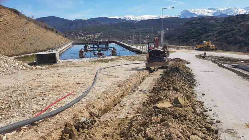 ΧΥΤΑ ΕΛΛΗΝΙΚΟΥ – Κανονικά η κατασκευή του αγωγού επεξεργασμένων στραγγιδίων