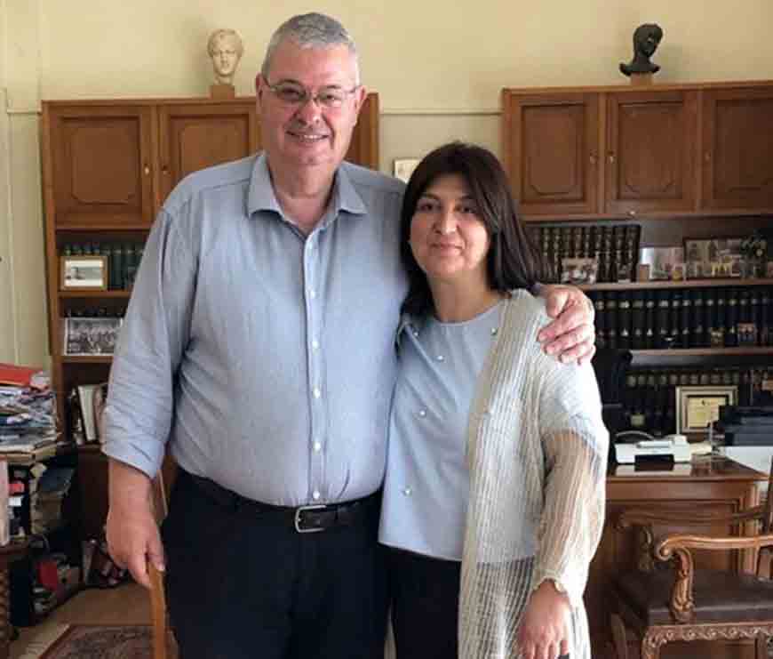 ΜΑΡΙΑ ΤΣΟΛΑΚΗ – Γεμάτο το πρόγραμμα των συναντήσεων