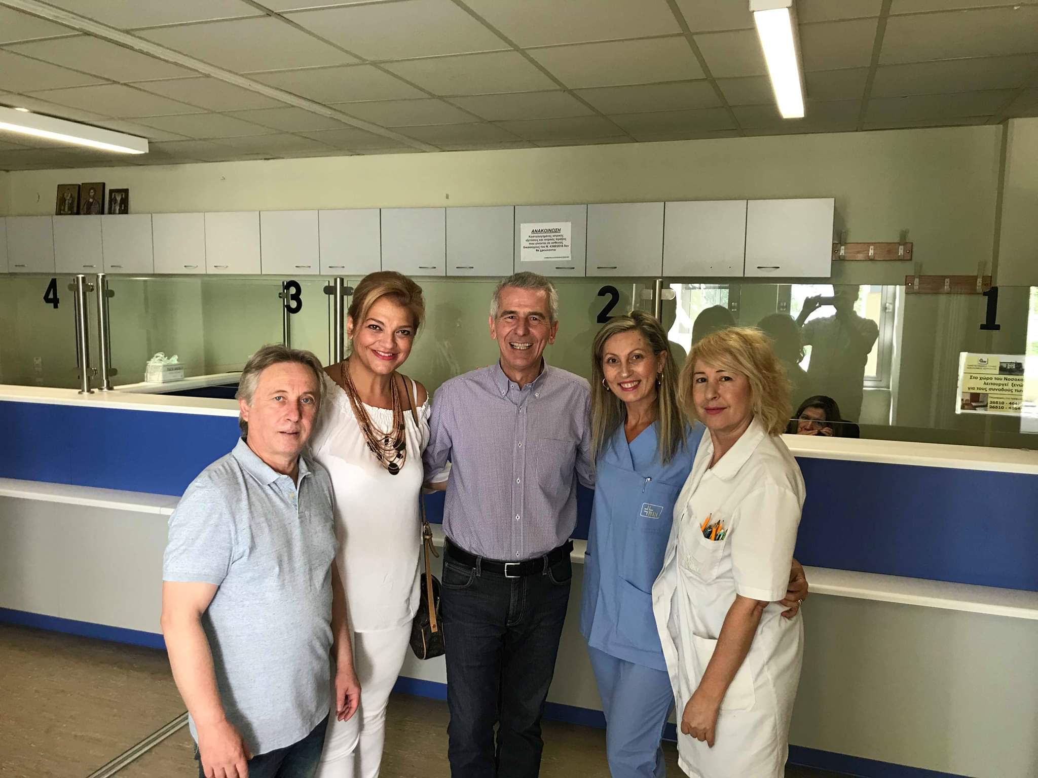 ΣΤΑΥΡΟΣ ΚΑΛΟΓΙΑΝΝΗΣ – Συνέχισε με επίσκεψη στο ΠΓΝΙ