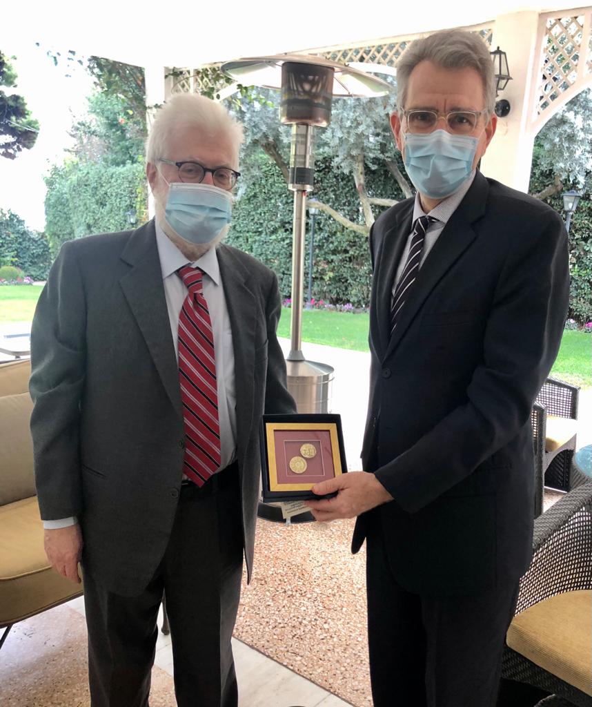 Συνάντηση του Δημάρχου με τον Πρέσβη των Η.Π.Α. στην Ελλάδα