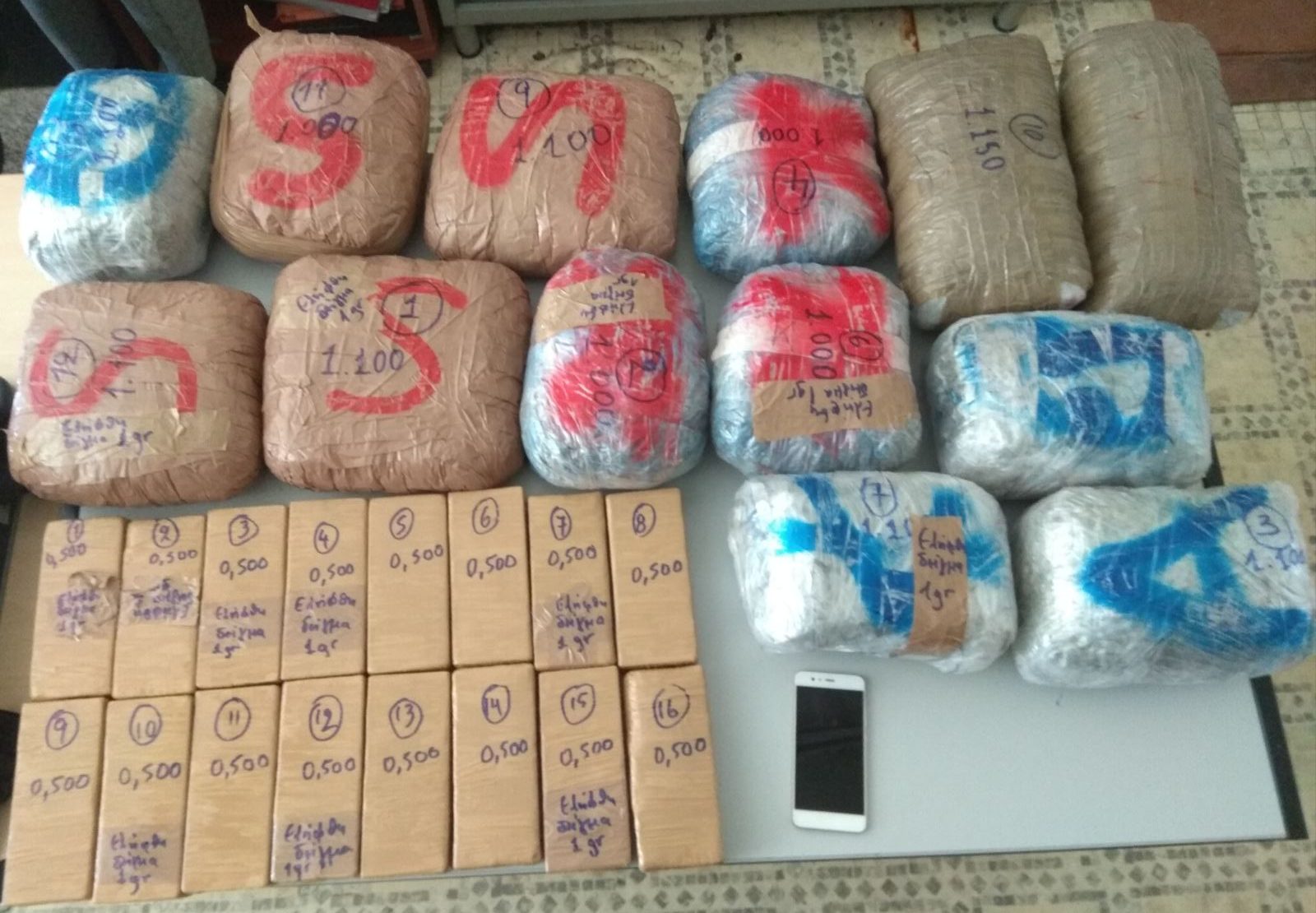 «Μπλόκο» σε σημαντικές ποσότητες ναρκωτικών