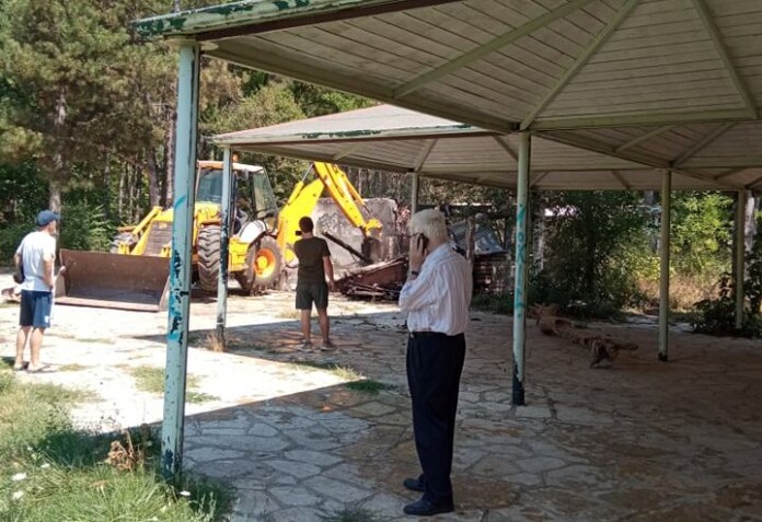 Προβληματισμός για τη φωτιά στο Πάρκο Πυρσινέλλα