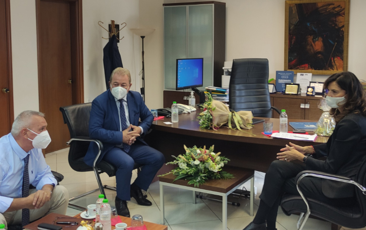 Επίσκεψη της Πρέσβεως της Ιταλίας στον Δήμο Ηγουμενίτσας