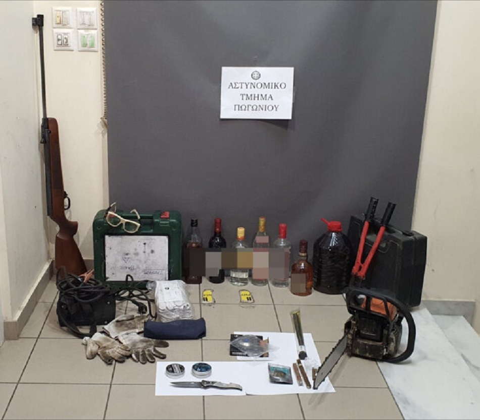 Συνελήφθη διαρρήκτης που είχε ρημάξει σπίτια στον Δήμο Πωγωνίου