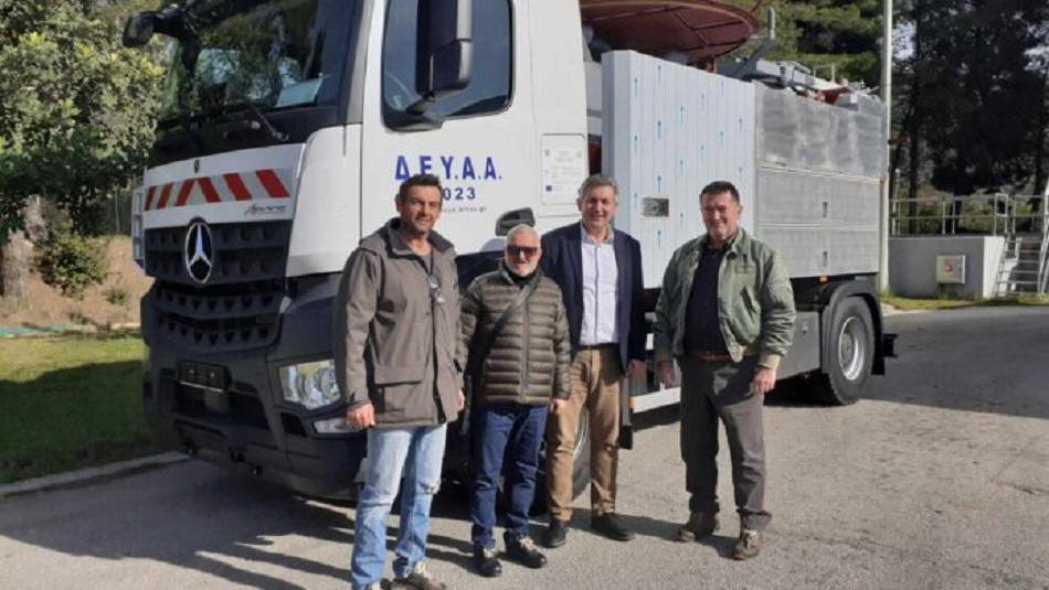 Άρτα: Σύγχρονο αποφρακτικό όχημα στον «στόλο» της ΔΕΥΑ