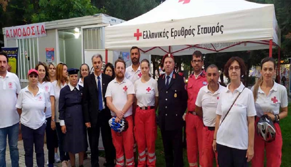 ΕΡΥΘΡΟΣ ΣΤΑΥΡΟΣ -19 αιμοληψίες και 190 φιάλες αίματος