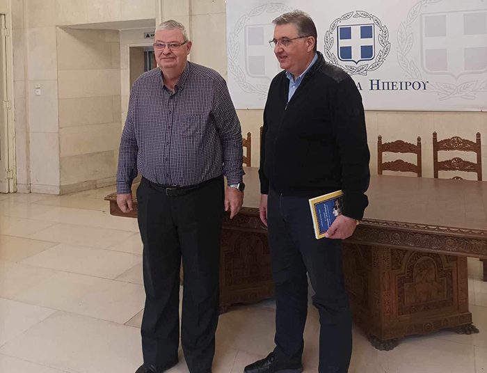 ΕΠΙΣΚΕΨΗ ΣΤΗΝ ΠΕΡΙΦΕΡΕΙΑ ΗΠΕΙΡΟΥ -Υποψήφιος ευρωβουλευτής ο Θανάσης Εξαδάκτυλος