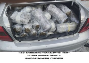 Μπλόκο σε μεγάλη ποσότητα ναρκωτικών