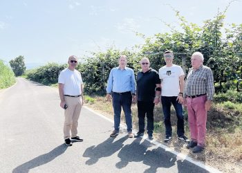 Περιοδεία Στύλιου σε έργα αγροτικής οδοποιίας