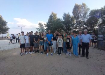 Υποδέχθηκαν τον Ολυμπιονίκη Στεφ. Ντούσκο στον Π.Ν.Ο.Ι