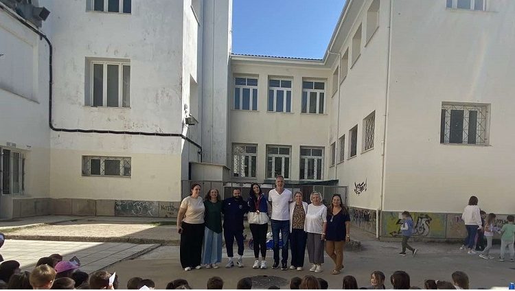 Στο 5ο Νηπιαγωγείο η Έλενα Παπασταματοπούλου