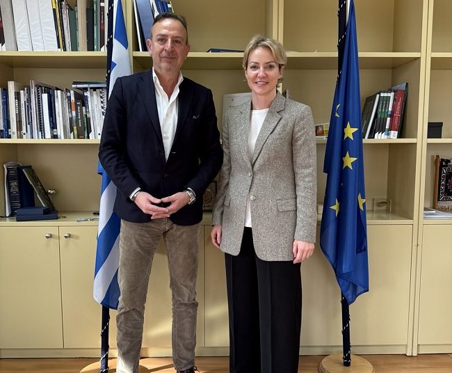 Συνάντηση Δημάρχου με την υφυπουργό Περιβάλλοντος και Ενέργειας