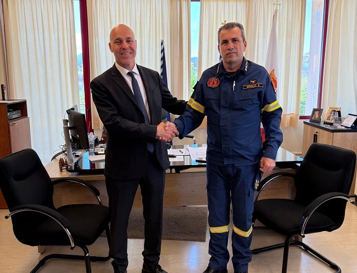 Στην Πυροσβεστική Ιωαννίνων ο Γιώργος Αμυράς