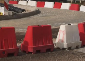 Εργασίες ασφαλτοστρώσεων στους κόμβους Πανηπειρωτικού και Λαψίστας