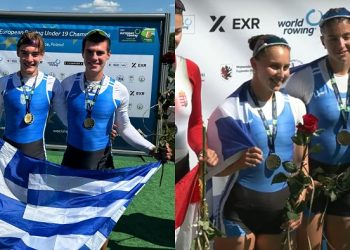 Ν.Ο.Ι. -Χρυσά τα «κουπιά» του στο Πανευρωπαϊκό Εφήβων!