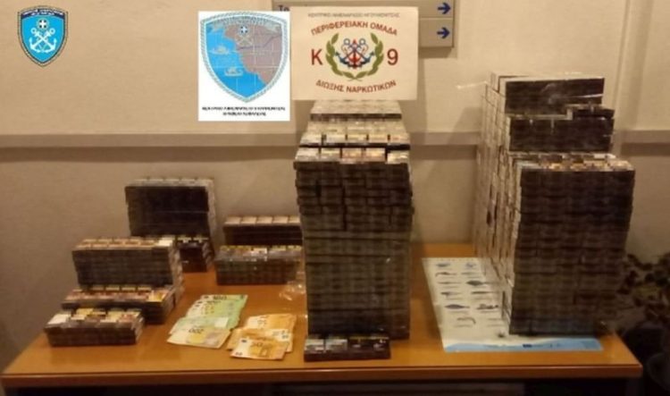 Είχε στο φορτηγό 1.940 πακέτα λαθραίων τσιγάρων στην Ηγουμενίτσα