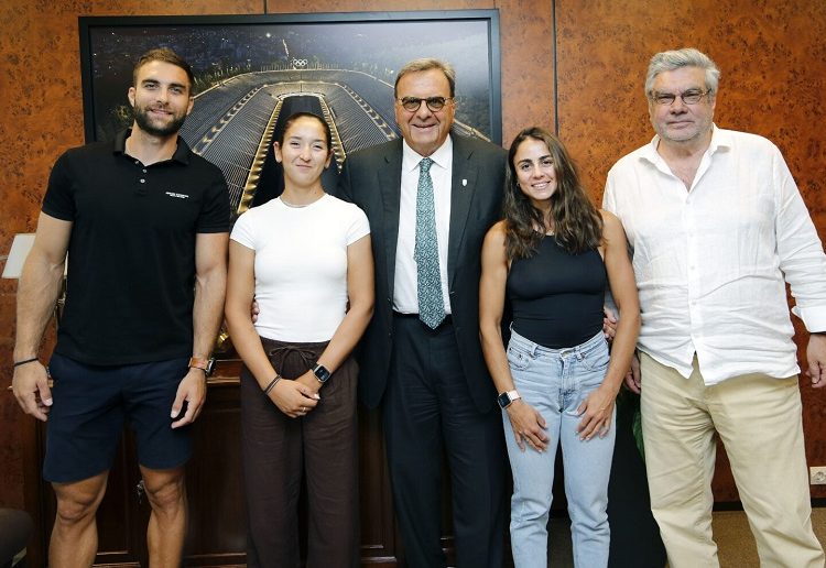 ΕΛΛΗΝΙΚΗ ΟΛΥΜΠΙΑΚΗ ΕΠΙΤΡΟΠΗ -Υποδέχθηκε τους πρωταθλητές Ευρώπης της κωπηλασίας