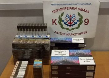 ΗΓΟΥΜΕΝΙΤΣΑ -50χρονος μετέφερε σε φορτηγό 200 πακέτα λαθραίων τσιγάρων