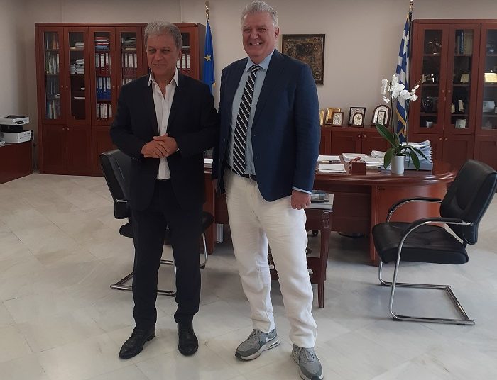 Ο Γραμματέας της Αποκεντρωμένης Διοίκησης συνάντησε τον Περιφερειάρχη Δυτικής Μακεδονίας
