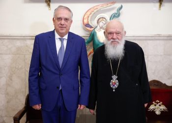 Θεοδωρικάκος και Ιερώνυμος συζήτησαν για αναπτυξιακές πρωτοβουλίες και κοινωνική συνοχή