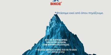 ΒΙΚΟΣ η Νο1 επιλογή των καταναλωτών για δεύτερη συνεχομένη χρονιά