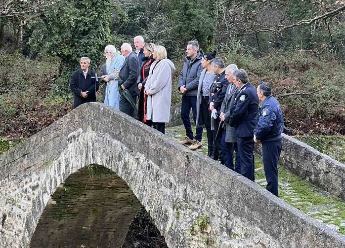 ΔΗΜΟΣ ΖΙΤΣΑΣ -Με λαμπρότητα, στο γεφύρι της Βροσίνας, ο εορτασμός των Θεοφανείων