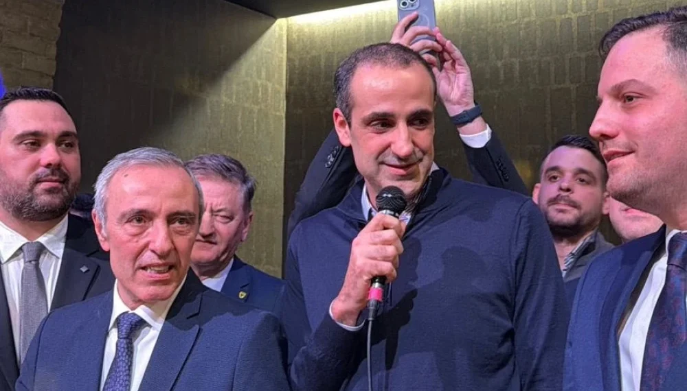 Ο Γρηγόρης Δημητριάδης στην κοπή πίτας της ΝΔ Θεσσαλονίκης (video & photos)