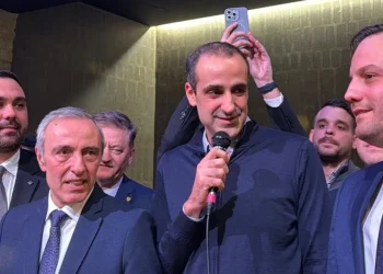 Ο Γρηγόρης Δημητριάδης στην κοπή πίτας της ΝΔ Θεσσαλονίκης (video & photos)