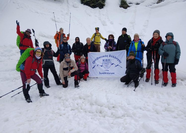 Στις αλπικές πλαγιές του Χελμού ο Ορειβατικός Σύλλογος Ιωαννίνων