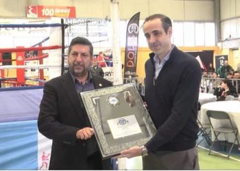 Βράβευση του Γρηγόρη Δημητριάδη από την Ελληνική Ομοσπονδία Πυγμαχίας (video)
