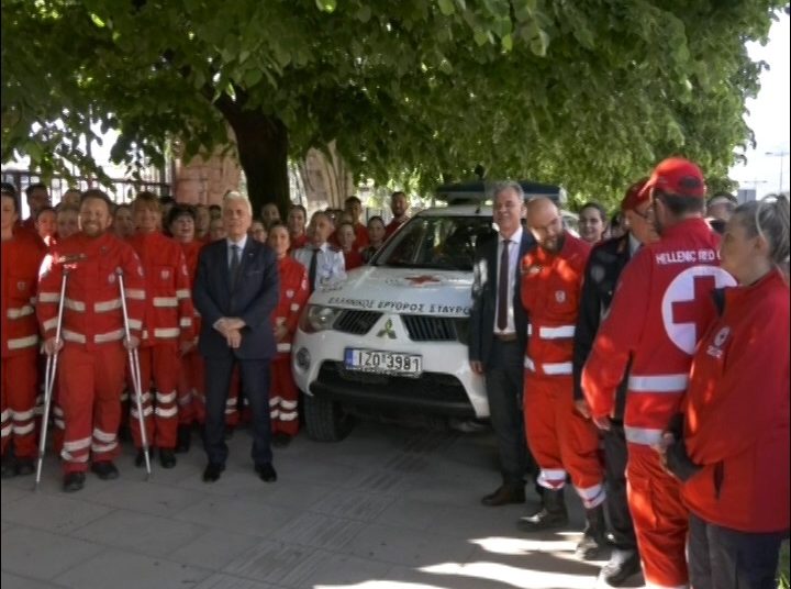 ΕΡΥΘΡΟΣ ΣΤΑΥΡΟΣ -Λαμπρή τελετή για τους εθελοντές του