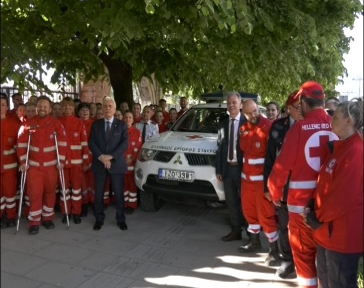 ΕΡΥΘΡΟΣ ΣΤΑΥΡΟΣ -Λαμπρή τελετή για τους εθελοντές του